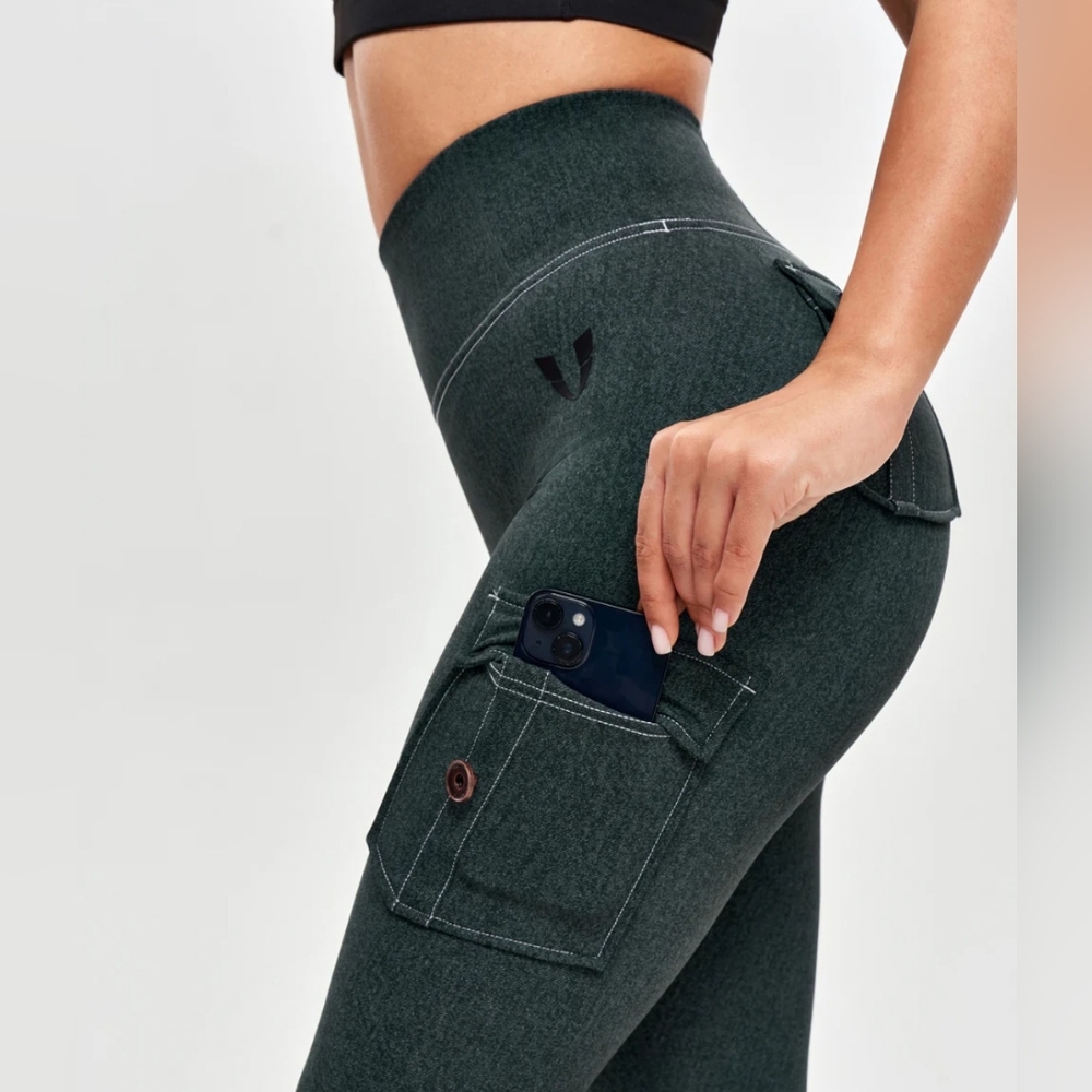 Leggins Demin Green - Picture 4 of 7